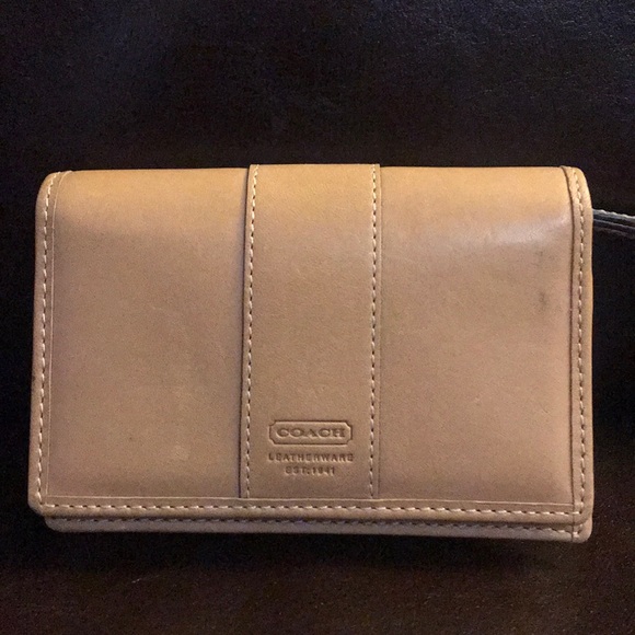 Coach Handbags - Authentic coach leather wallet